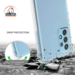 کاور کینگ کونگ (King Kong) مدل TP00 مناسب موبایل سامسونگ Galaxy A52 به همراه محافظ صفحه نمایش