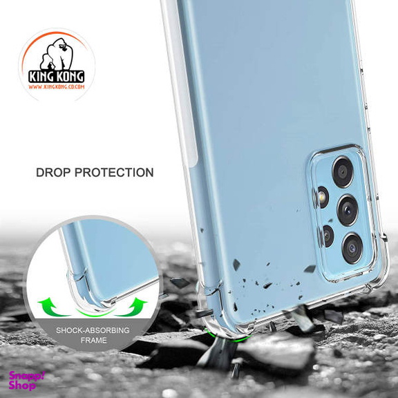 کاور کینگ کونگ (King Kong) مدل TP00 مناسب موبایل سامسونگ Galaxy A52 به همراه محافظ صفحه نمایش
