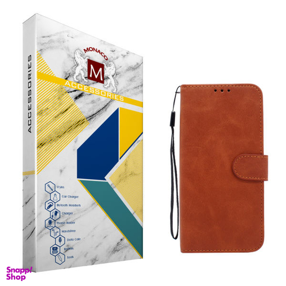 کیف کلاسوری موناکو (Monaco) مدل MC028 مناسب موبایل سامسونگ Galaxy S10