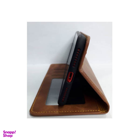 کیف کلاسوری ماموت (Mammoth) مدل KLSR مناسب موبایل اپل iPhone 11 به همراه محافظ صفحه نمایش و محافظ لنز دوربین