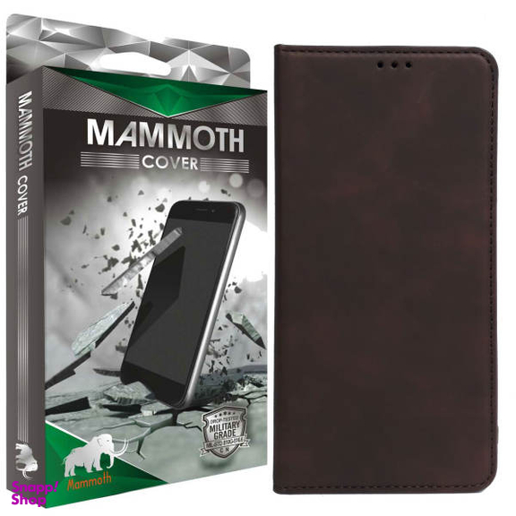کیف کلاسوری ماموت (Mammoth) مدل KLSR مناسب موبایل سامسونگ Galaxy A70 به همراه محافظ صفحه نمایش و محافظ لنز دوربین