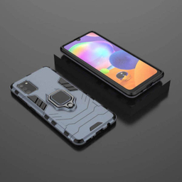 کاور ماموت (Mammoth) مدل M-GHB-BNDL مناسب موبایل سامسونگ Galaxy A20S + محافظ صفحه نمایش و محافظ لنز و پایه نگهدارنده