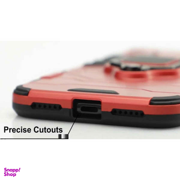 کاور ماموت (Mammoth) مدل M-GHB-BNDL مناسب موبایل سامسونگ Galaxy A20S + محافظ صفحه نمایش و محافظ لنز و پایه نگهدارنده