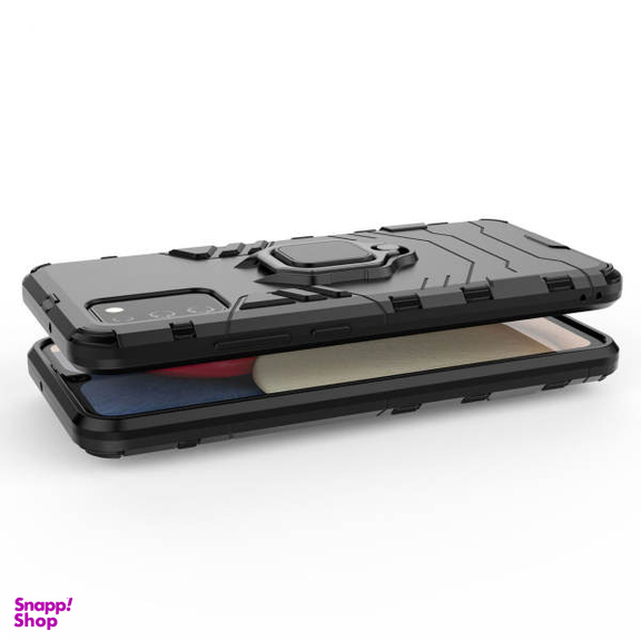 کاور ماموت (Mammoth) مدل M-GHB-BNDL مناسب موبایل سامسونگ Galaxy A20S + محافظ صفحه نمایش و محافظ لنز و پایه نگهدارنده