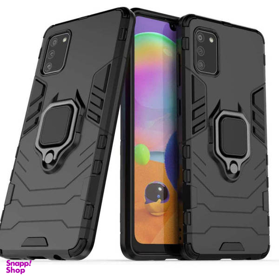 کاور ماموت (Mammoth) مدل M-GHB-BNDL مناسب موبایل سامسونگ Galaxy A20S + محافظ صفحه نمایش و محافظ لنز و پایه نگهدارنده