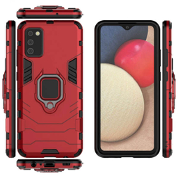 کاور ماموت (Mammoth) مدل M-GHB-BNDL مناسب موبایل سامسونگ Galaxy A20S + محافظ صفحه نمایش و محافظ لنز و پایه نگهدارنده