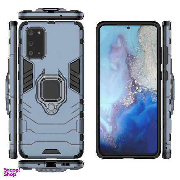 کاور ماموت (Mammoth) مدل M-GHB-BNDL مناسب موبایل سامسونگ Galaxy S20 FE + محافظ صفحه نمایش و محافظ لنز و پایه نگهدارنده