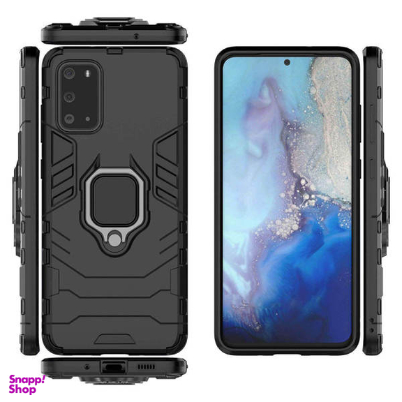 کاور ماموت (Mammoth) مدل M-GHB-BNDL مناسب موبایل سامسونگ Galaxy S20 FE + محافظ صفحه نمایش و محافظ لنز و پایه نگهدارنده