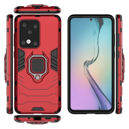 کاور ماموت (Mammoth) مدل M-GHB-BNDL مناسب موبایل سامسونگ Galaxy S20 Ultra به همراه محافظ لنز و پایه نگهدارنده آهنربایی