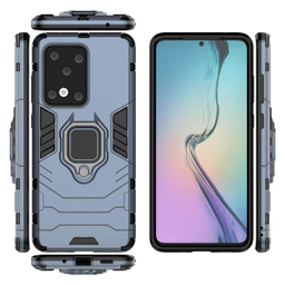 کاور ماموت (Mammoth) مدل M-GHB-BNDL مناسب موبایل سامسونگ Galaxy S20 Ultra به همراه محافظ لنز و پایه نگهدارنده آهنربایی