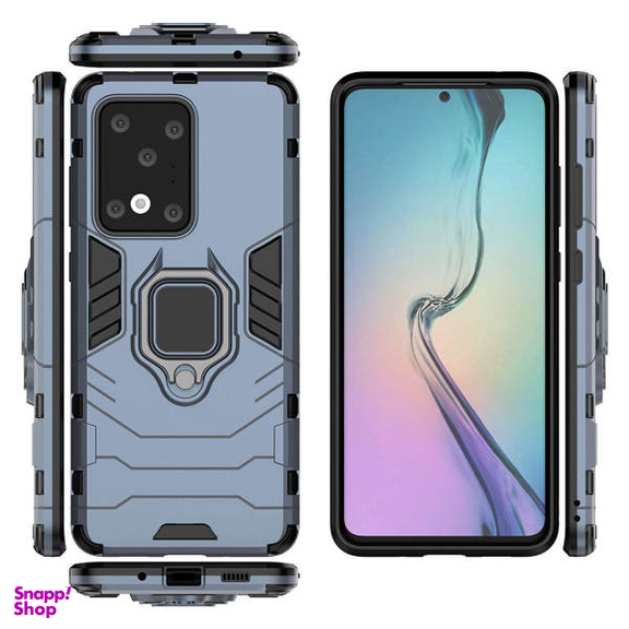 کاور ماموت (Mammoth) مدل M-GHB-BNDL مناسب موبایل سامسونگ Galaxy S20 Ultra به همراه محافظ لنز و پایه نگهدارنده آهنربایی