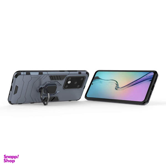 کاور ماموت (Mammoth) مدل M-GHB-BNDL مناسب موبایل سامسونگ Galaxy S20 Ultra به همراه محافظ لنز و پایه نگهدارنده آهنربایی