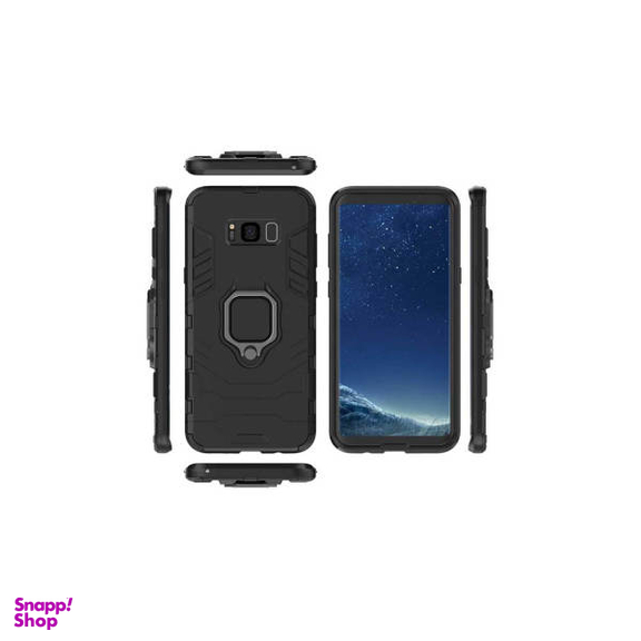 کاور ماموت (Mammoth) مدل M-GHB-BNDL مناسب موبایل سامسونگ Galaxy S8 به همراه محافظ لنز و پایه نگهدارنده آهنربایی