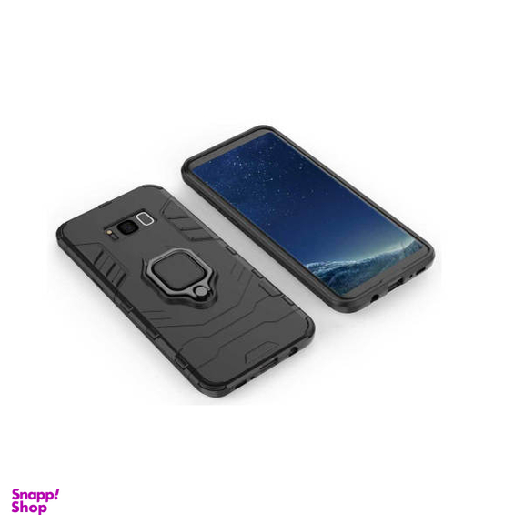 کاور ماموت (Mammoth) مدل M-GHB-BNDL مناسب موبایل سامسونگ Galaxy S8 به همراه محافظ لنز و پایه نگهدارنده آهنربایی