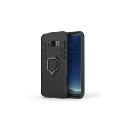 کاور ماموت (Mammoth) مدل M-GHB-BNDL مناسب موبایل سامسونگ Galaxy S8 به همراه محافظ لنز و پایه نگهدارنده آهنربایی