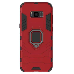 کاور ماموت (Mammoth) مدل M-GHB-BNDL مناسب موبایل سامسونگ Galaxy S8 به همراه محافظ لنز و پایه نگهدارنده آهنربایی