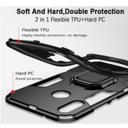 کاور ماموت (Mammoth) مدل M-GHB-BNDL مناسب موبایل سامسونگ Galaxy S8 به همراه محافظ لنز و پایه نگهدارنده آهنربایی