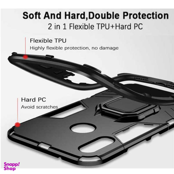 کاور ماموت (Mammoth) مدل M-GHB-BNDL مناسب موبایل سامسونگ Galaxy S8 به همراه محافظ لنز و پایه نگهدارنده آهنربایی