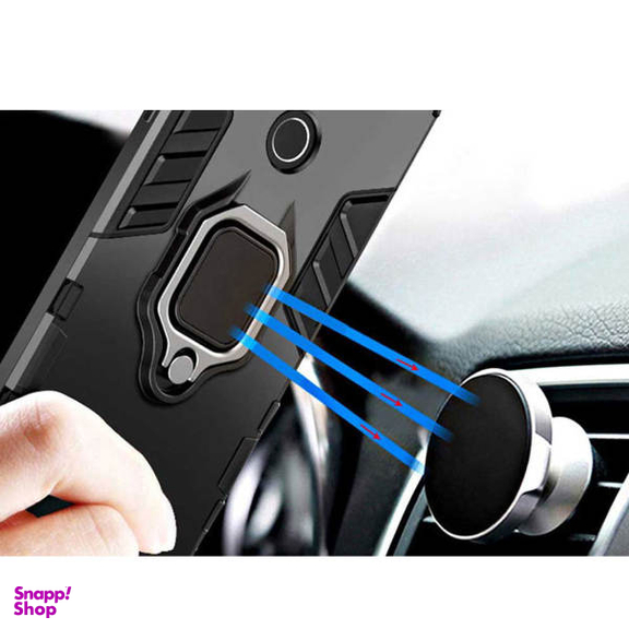 کاور ماموت (Mammoth) مدل M-GHB-BNDL مناسب موبایل سامسونگ Galaxy S8 به همراه محافظ لنز و پایه نگهدارنده آهنربایی