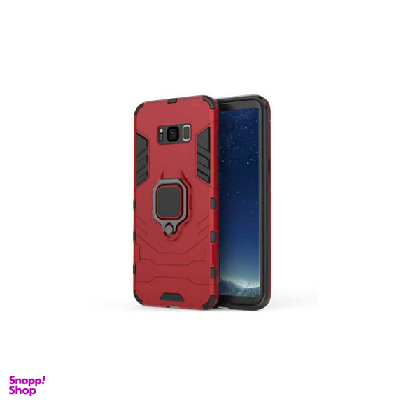 کاور ماموت (Mammoth) مدل M-GHB-BNDL مناسب موبایل سامسونگ Galaxy S8 به همراه محافظ لنز و پایه نگهدارنده آهنربایی