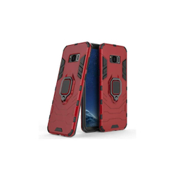 کاور ماموت (Mammoth) مدل M-GHB-BNDL مناسب موبایل سامسونگ Galaxy S8 به همراه محافظ لنز و پایه نگهدارنده آهنربایی