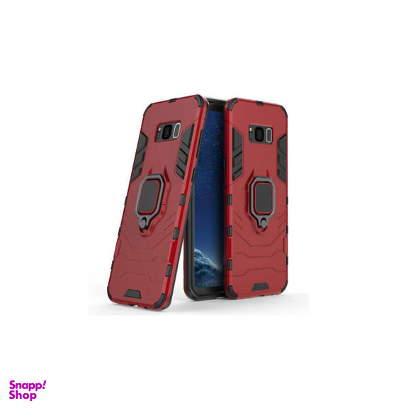 کاور ماموت (Mammoth) مدل M-GHB-BNDL مناسب موبایل سامسونگ Galaxy S8 به همراه محافظ لنز و پایه نگهدارنده آهنربایی