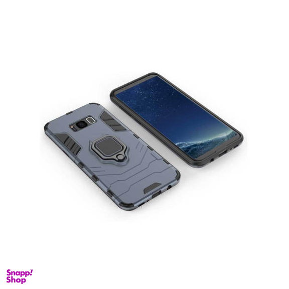 کاور ماموت (Mammoth) مدل M-GHB-BNDL مناسب موبایل سامسونگ Galaxy S8 به همراه محافظ لنز و پایه نگهدارنده آهنربایی