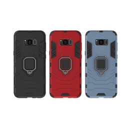 کاور ماموت (Mammoth) مدل M-GHB-BNDL مناسب موبایل سامسونگ Galaxy S8 به همراه محافظ لنز و پایه نگهدارنده آهنربایی