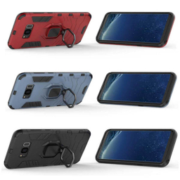 کاور ماموت (Mammoth) مدل M-GHB-BNDL مناسب موبایل سامسونگ Galaxy S8 به همراه محافظ لنز و پایه نگهدارنده آهنربایی