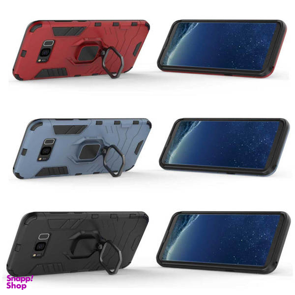 کاور ماموت (Mammoth) مدل M-GHB-BNDL مناسب موبایل سامسونگ Galaxy S8 به همراه محافظ لنز و پایه نگهدارنده آهنربایی