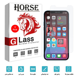 محافظ صفحه نمایش شیشه ای هورس مدل SMP01 مناسب برای گوشی موبایل اپل iPhone 12 mini