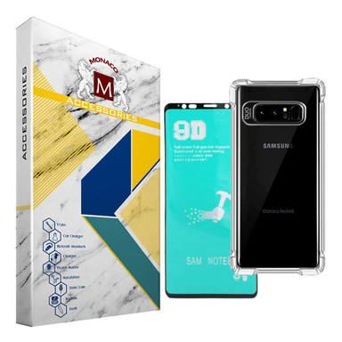 کاور موناکو (Monaco) مدل Shine مناسب موبایل سامسونگ Galaxy Note 8 به همراه محافظ صفحه نمایش سرامیکی