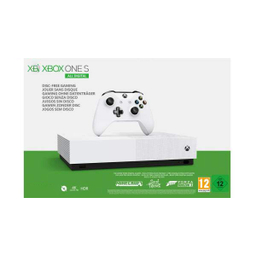 کنسول بازی مایکروسافت (Microsoft) مدل Xbox One S All Digital ظرفیت 1TB به همراه 2 دسته (20 بازی آفلاین)