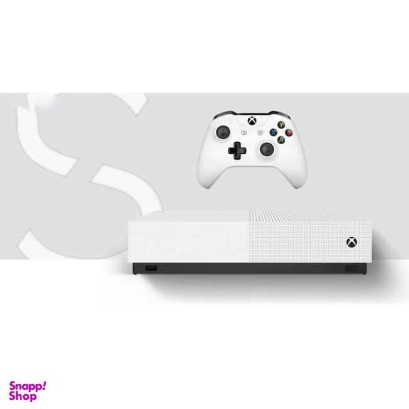 کنسول بازی مایکروسافت (Microsoft) مدل Xbox One S All Digital ظرفیت 1TB به همراه 2 دسته (20 بازی آفلاین)