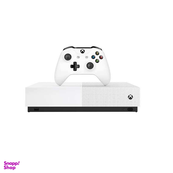 کنسول بازی مایکروسافت (Microsoft) مدل Xbox One S All Digital ظرفیت 1TB به همراه 2 دسته (20 بازی آفلاین)