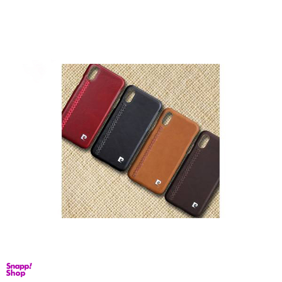 کاور چرمی پیرکاردین (Pierre Cardin) مدل PCS-P14 مناسب موبایل اپل iPhone X