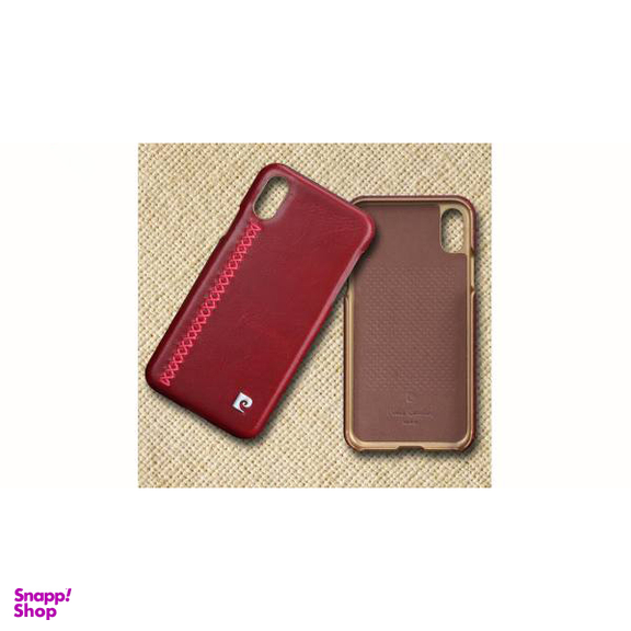 کاور چرمی پیرکاردین (Pierre Cardin) مدل PCS-P14 مناسب موبایل اپل iPhone X