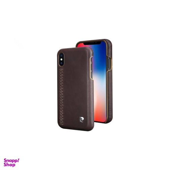 کاور چرمی پیرکاردین (Pierre Cardin) مدل PCS-P14 مناسب موبایل اپل iPhone X