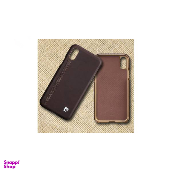کاور چرمی پیرکاردین (Pierre Cardin) مدل PCS-P14 مناسب موبایل اپل iPhone X