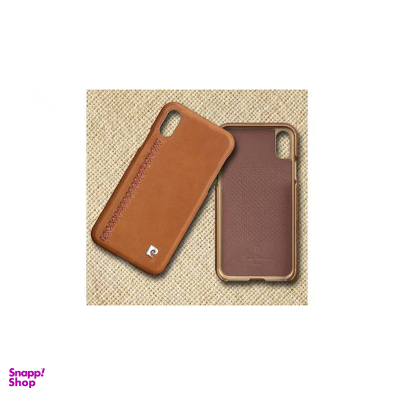 کاور چرمی پیرکاردین (Pierre Cardin) مدل PCS-P14 مناسب موبایل اپل iPhone X