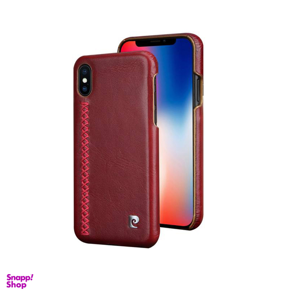 کاور چرمی پیرکاردین (Pierre Cardin) مدل PCS-P14 مناسب موبایل اپل iPhone X