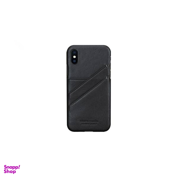 کاور چرمی پیرکاردین (Pierre Cardin) مدل PCS-P19 مناسب موبایل اپل iPhone X