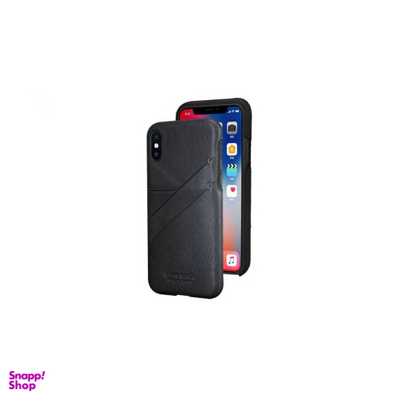 کاور چرمی پیرکاردین (Pierre Cardin) مدل PCS-P19 مناسب موبایل اپل iPhone X