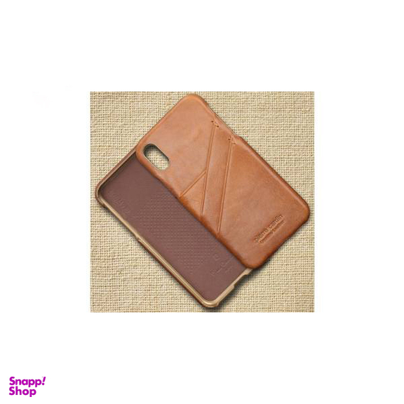 کاور چرمی پیرکاردین (Pierre Cardin) مدل PCS-P19 مناسب موبایل اپل iPhone X