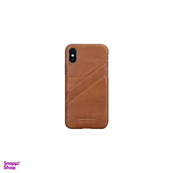 کاور چرمی پیرکاردین (Pierre Cardin) مدل PCS-P19 مناسب موبایل اپل iPhone X