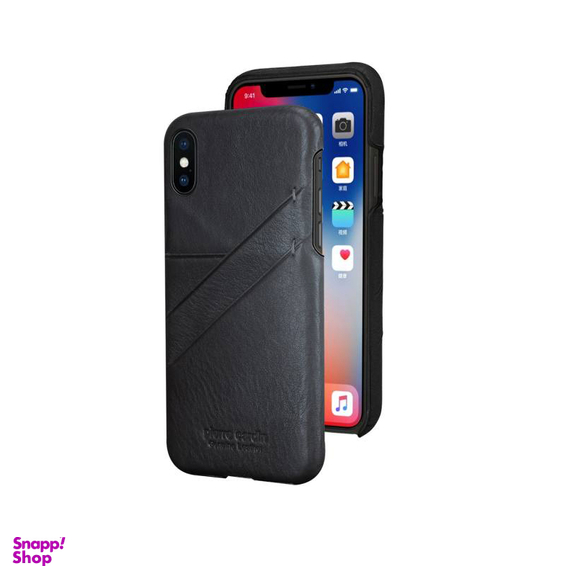 کاور چرمی پیرکاردین (Pierre Cardin) مدل PCS-P19 مناسب موبایل اپل iPhone X