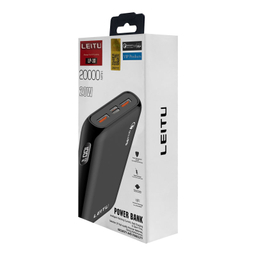 شارژر همراه لیتو (Leitu) مدل LP-30 ظرفیت 20000 میلی‌ آمپر ساعت