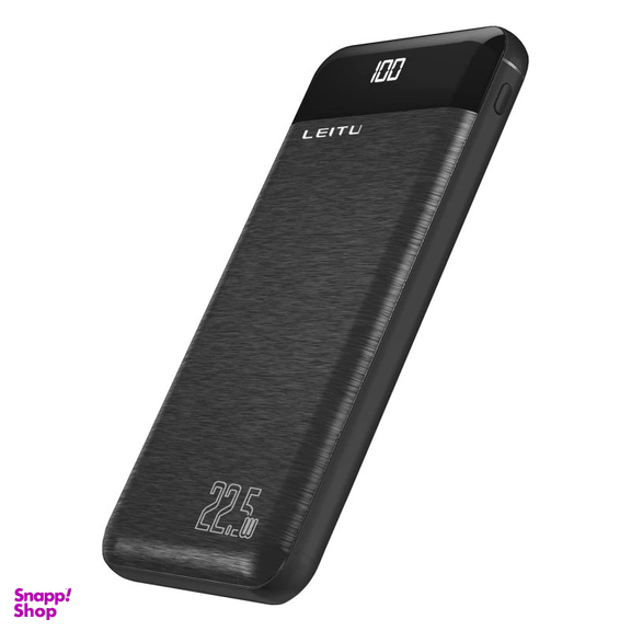 شارژر همراه لیتو (Leitu) مدل LP20 ظرفیت 10000 میلی‌آمپر ساعت