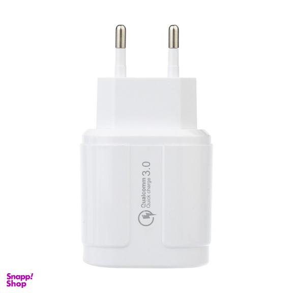 شارژر دیواری دبلیو یو دبلیو مدل T42 به همراه کابل MicroUSB