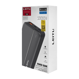 شارژر همراه لیتو (Leitu) مدل LP-29 ظرفیت 20000 میلی‌آمپر ساعت